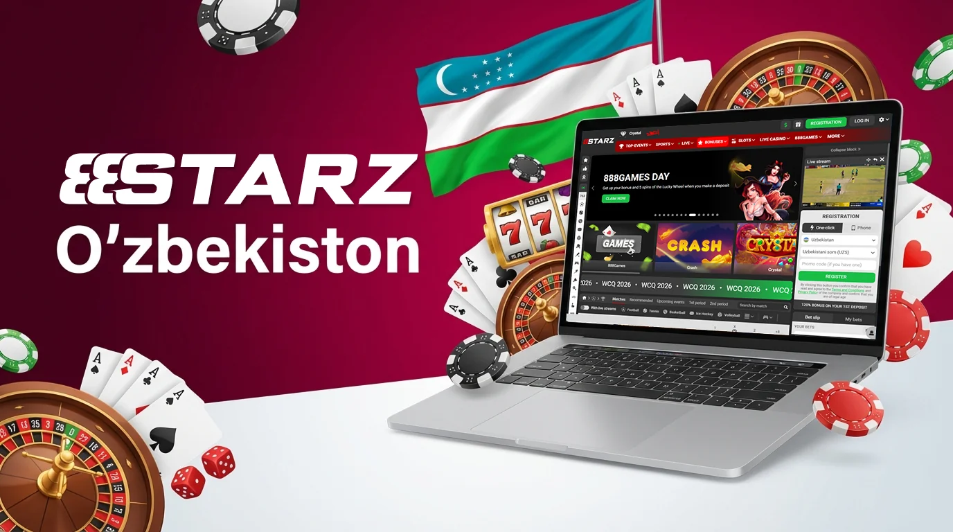 Oʻzbekistondagi 888Starz bilan yutish imkoniyati